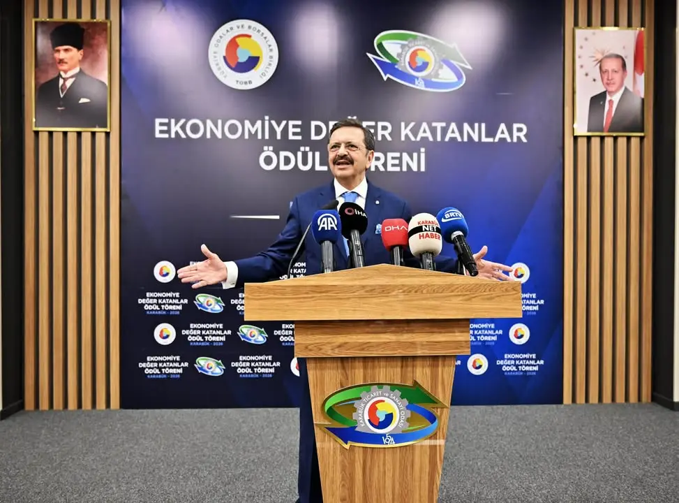 TOBB Başkanı Mustafa Rifat Hisarcıklıoğlu'nun Ödül Töreni Paylaşımı