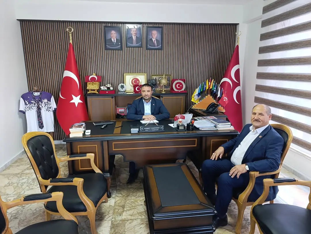 Mhp Afyonkarahisar İl Başkanlığı'ndan İl Başkanı Ahmet Kahveci'ye Ziyaret