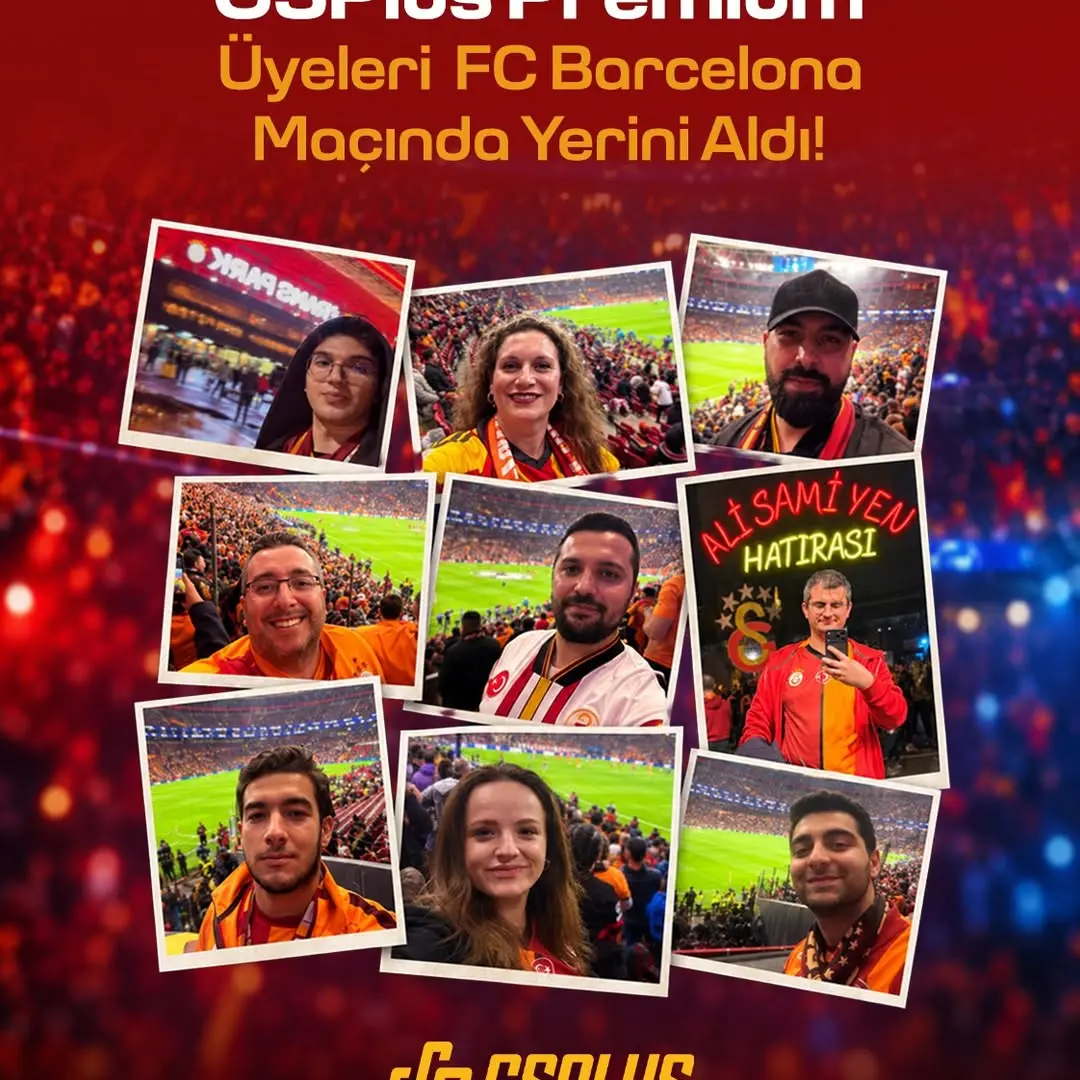 GSPlus Premium Üyeleri FC Barcelona Maçında Takımıyla Birlikte Oldu