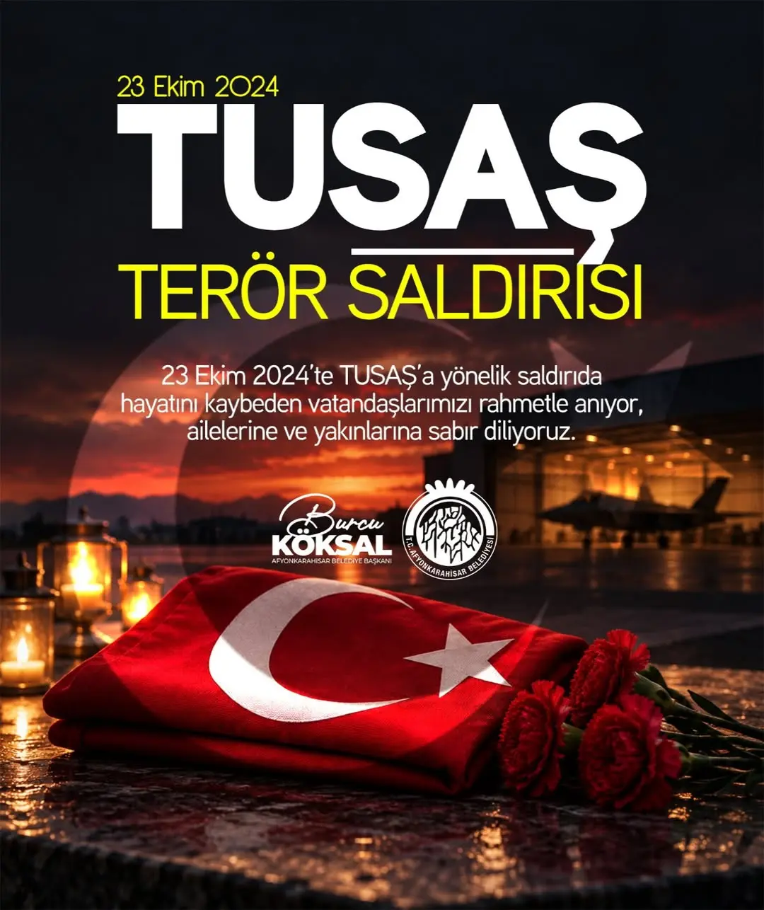 TUSAŞ'a Yönelik Terör Saldırısında Hayatını Kaybedenler Anıldı