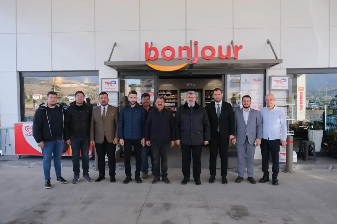 Ak Parti Milletvekili Ali Özkaya, Dinar'ı Ziyaret Etti
