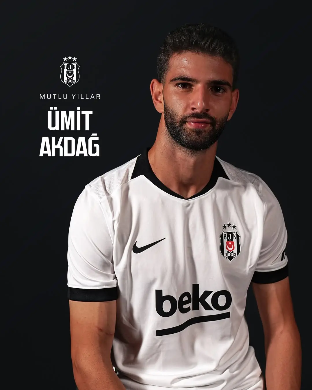 Beşiktaş Spor Kulübü Futbolcusu Ümit Akdağ'ın Doğum Günü Kutlandı