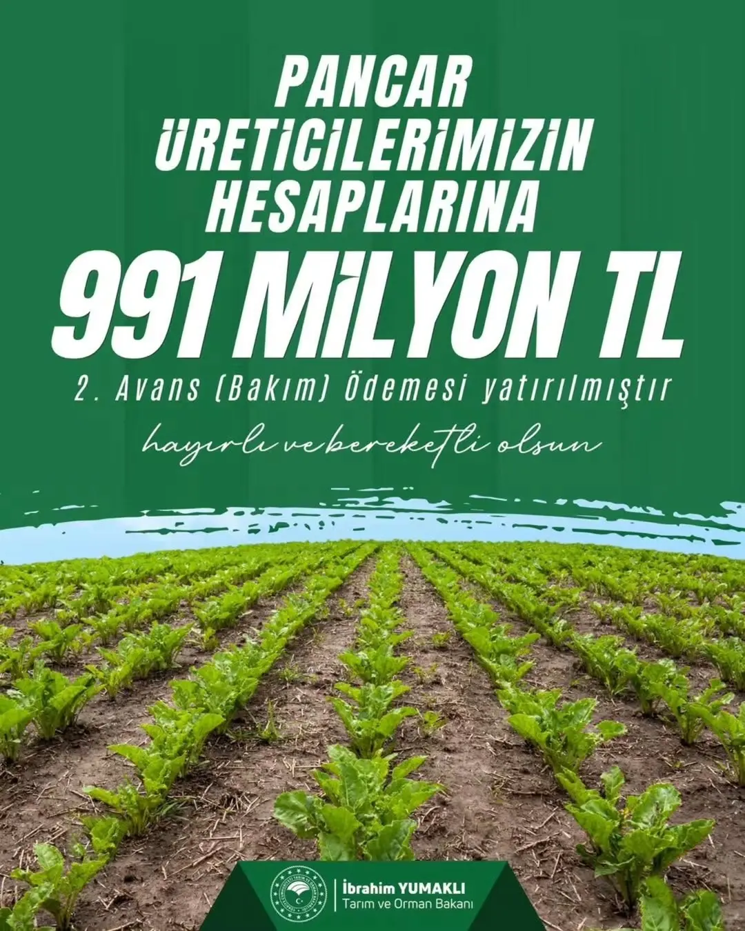 Afyonkarahisar İl Tarım Ve Orman Müdürlüğü'nden Pancar Üreticilerine Destek