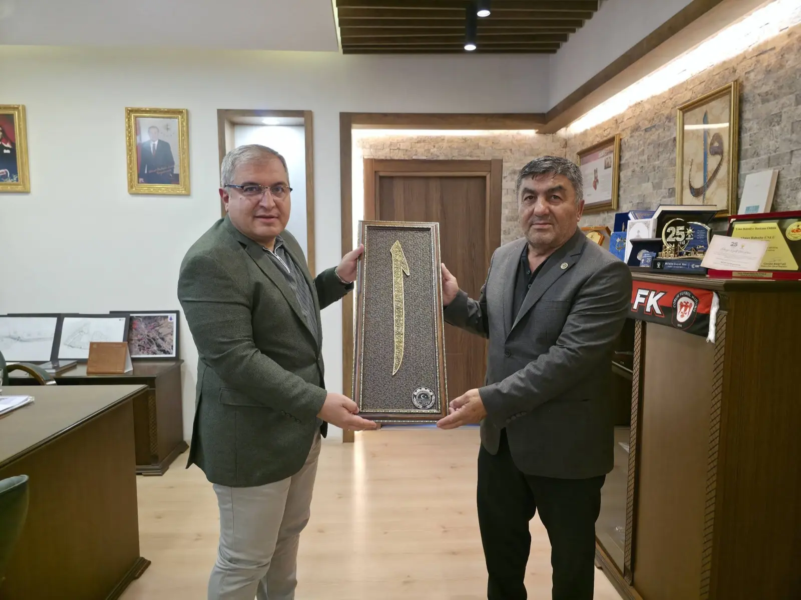 Belediye Başkanı'na Ziyaret Gerçekleşti