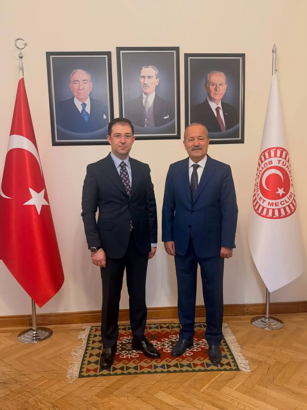 Mhp Afyonkarahisar Milletvekili Mehmet Taytak, eski MYK Üyesi Serdar Soydan'ı Ziyaret Etti