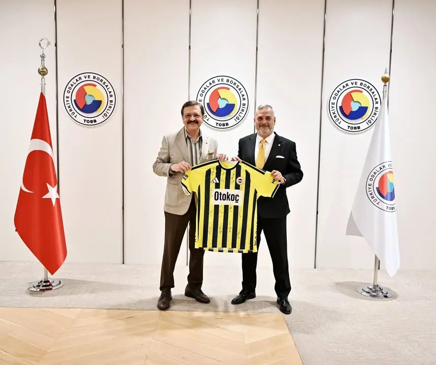 TOBB Başkanı Mustafa Rifat Hisarcıklıoğlu'ndan Çorlu Ticaret ve Sanayi Odası Meclis Üyesi Hakan Abay'a Teşekkür