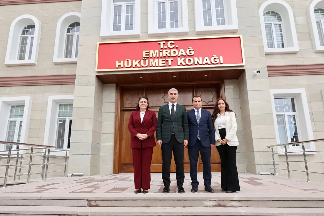 Afyonkarahisar Valiliği'nden Emirdağ Hükümet Konağı Ziyareti