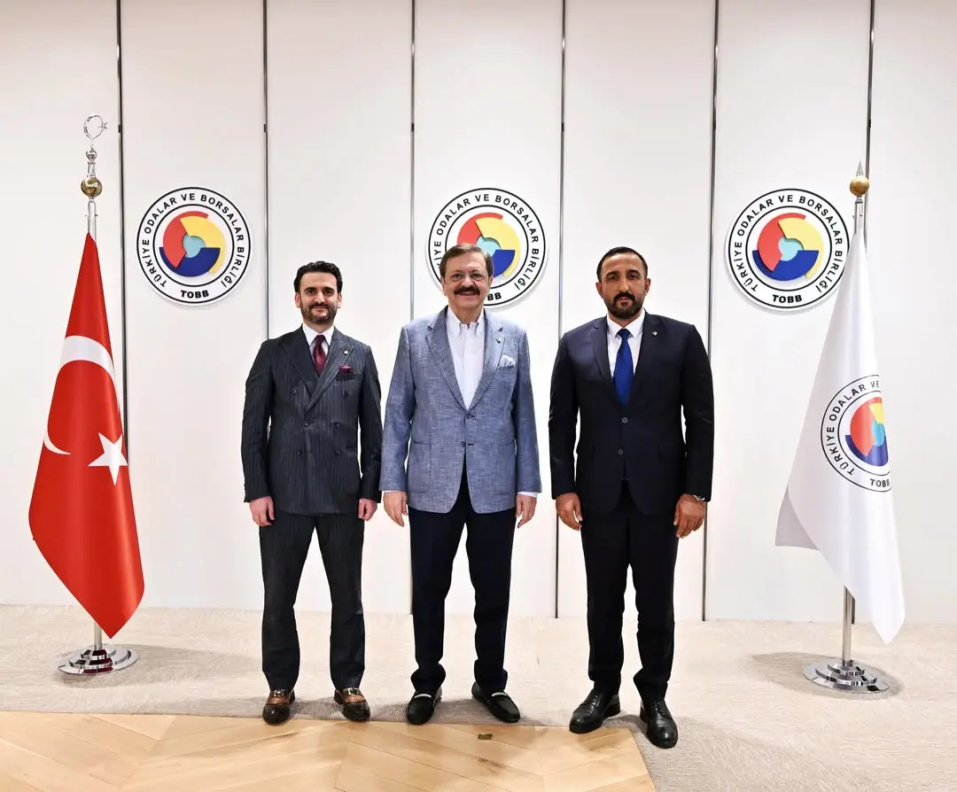 Sivas Ticaret Borsası Yönetimi TOBB Başkanı Mustafa Rifat Hisarcıklıoğlu'nu Ağırladı