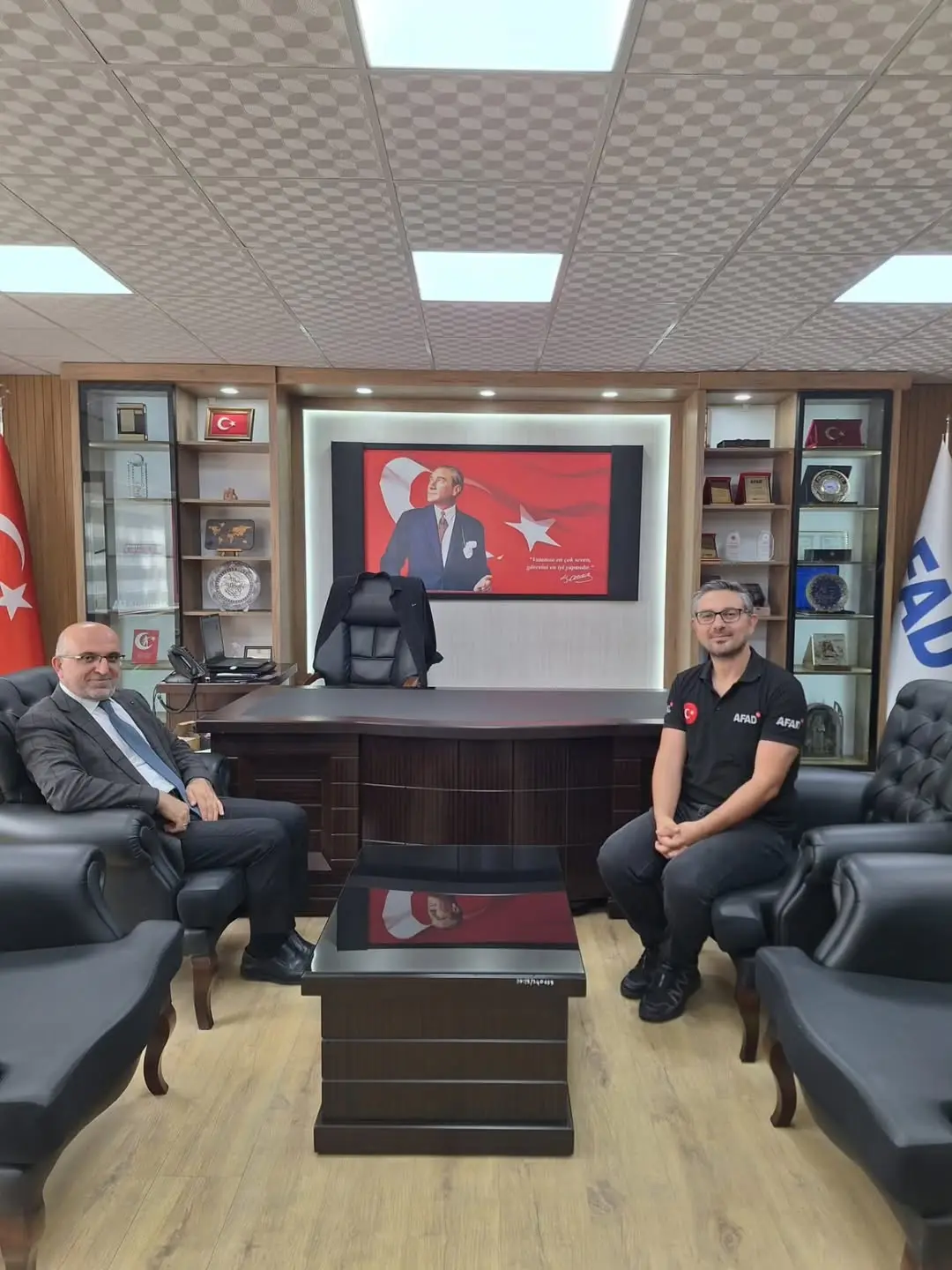 Afyonkarahisar İl Müftüsü Lütfü İmamoğlu’ndan Veda Ziyareti