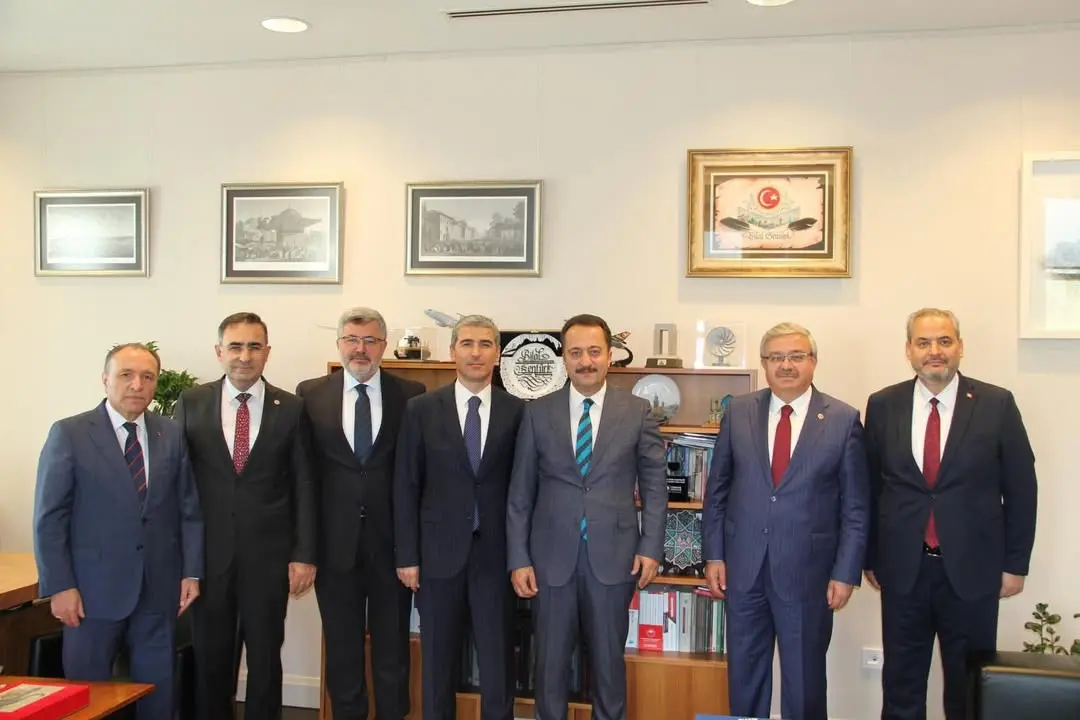 Cumhurbaşkanlığı Personel ve Prensipler Genel Müdürü Vali Bilal Şentürk'ü Ziyaret Etti