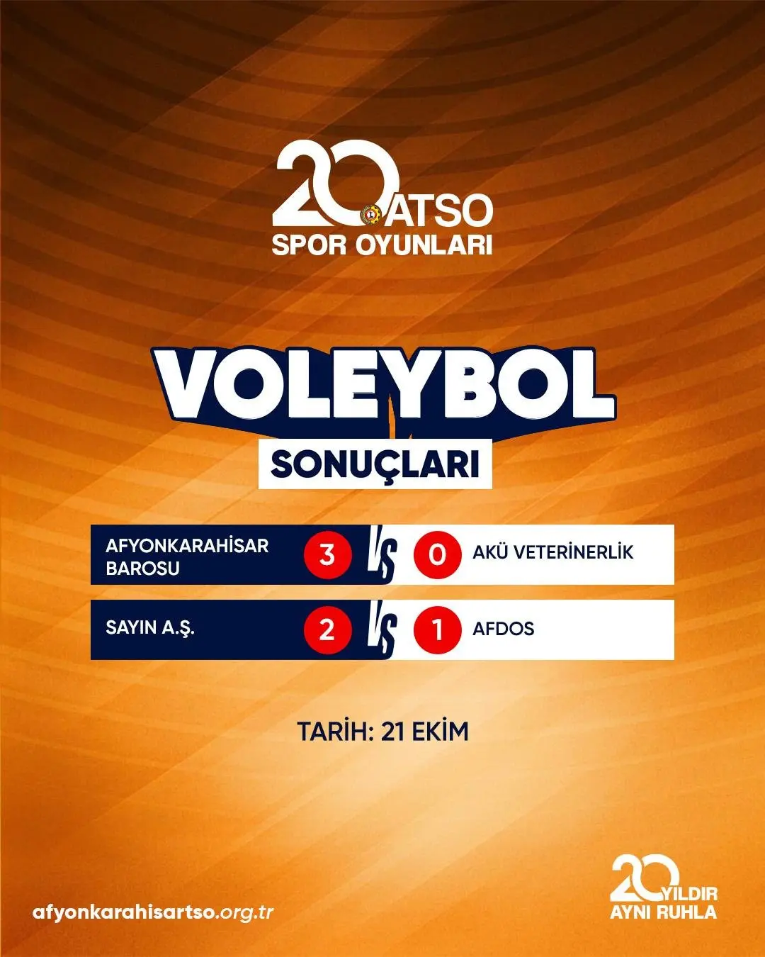 Voleybol Müsabakaları Devam Ediyor