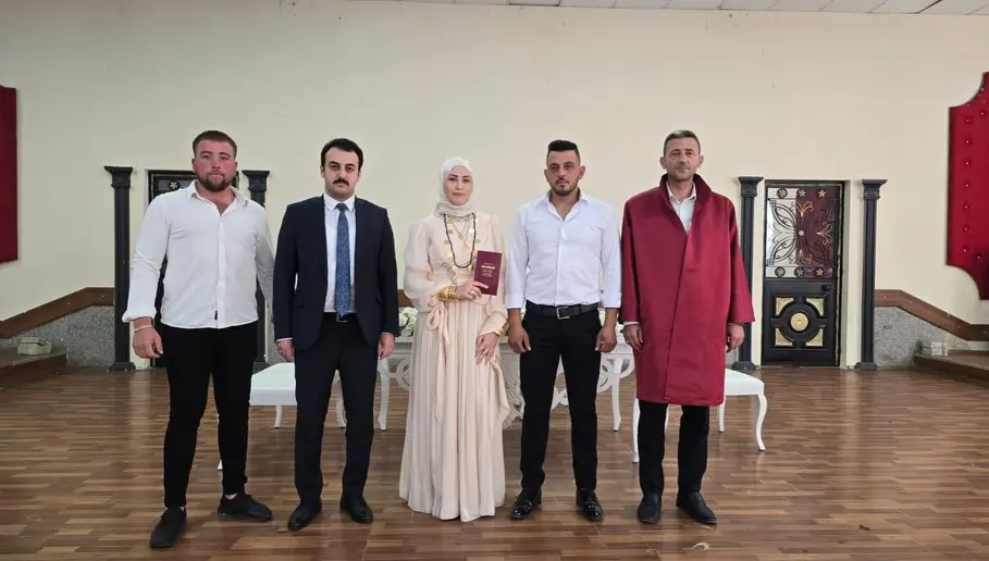 Yeni Bir Evlilik Töreni Gerçekleşti