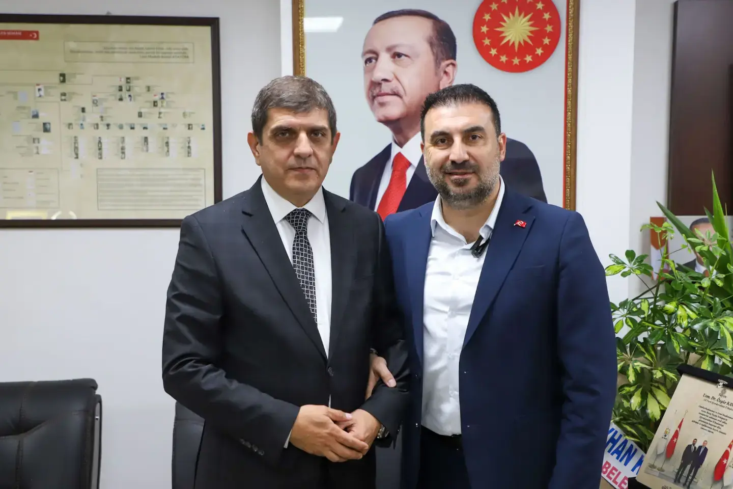 Özgür Kavak ve Cengiz Taşpınar bir araya geldi
