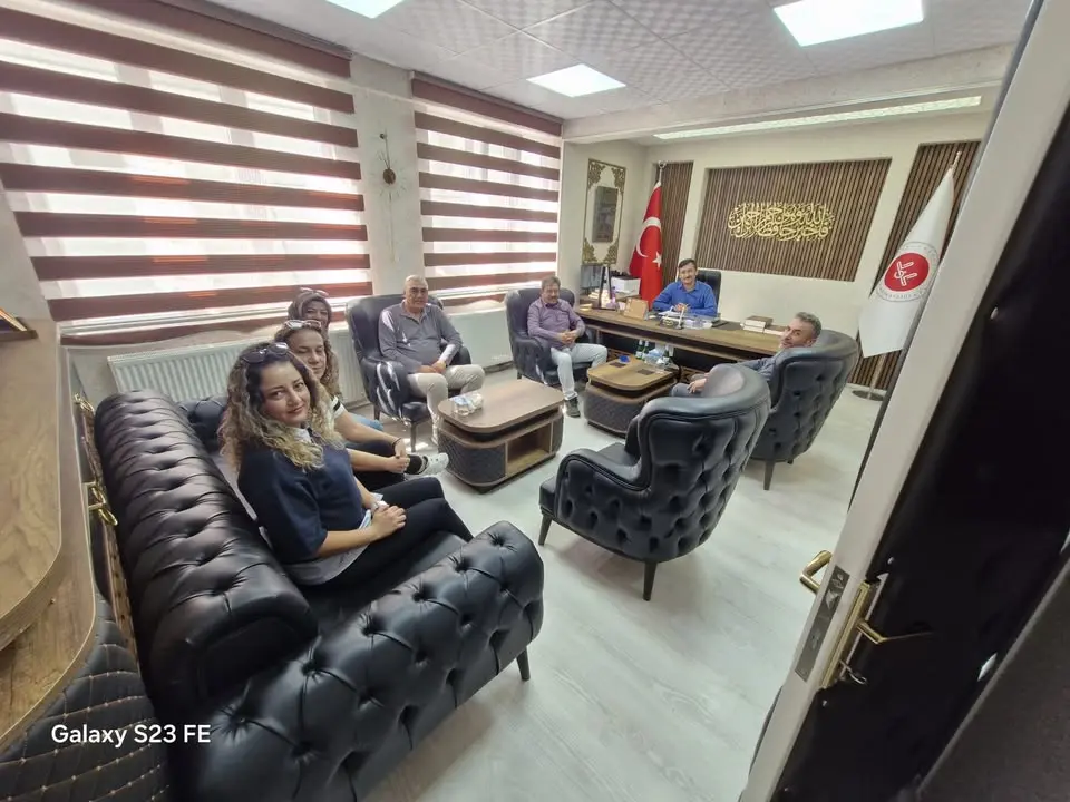 Kızılören İlçe Millî Eğitim Müdürlüğü Kızılören Müftülüğü'nü Ziyaret Etti