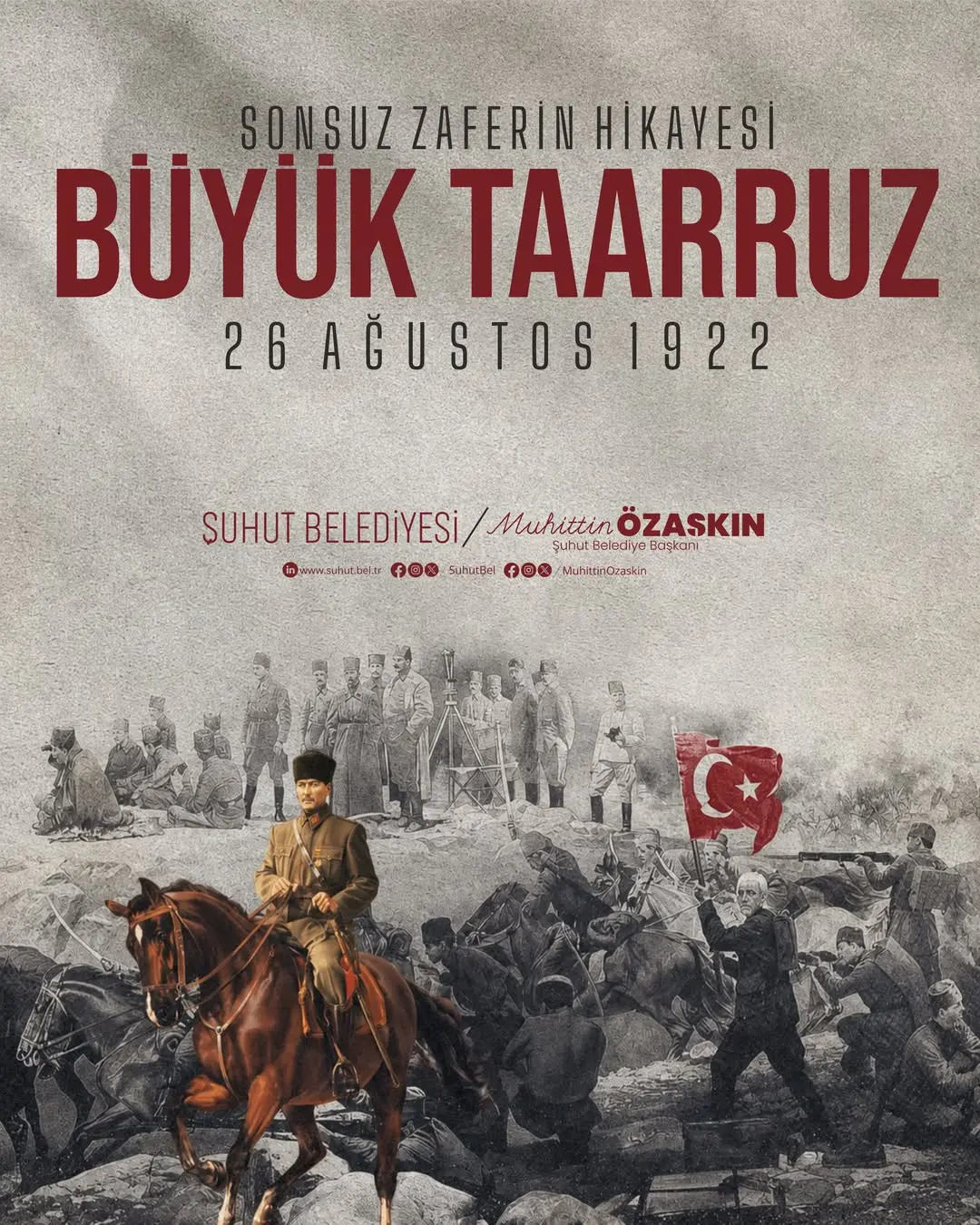 26 Ağustos Zaferi'nin 104. Yıl Dönümü Kutlu Olsun
