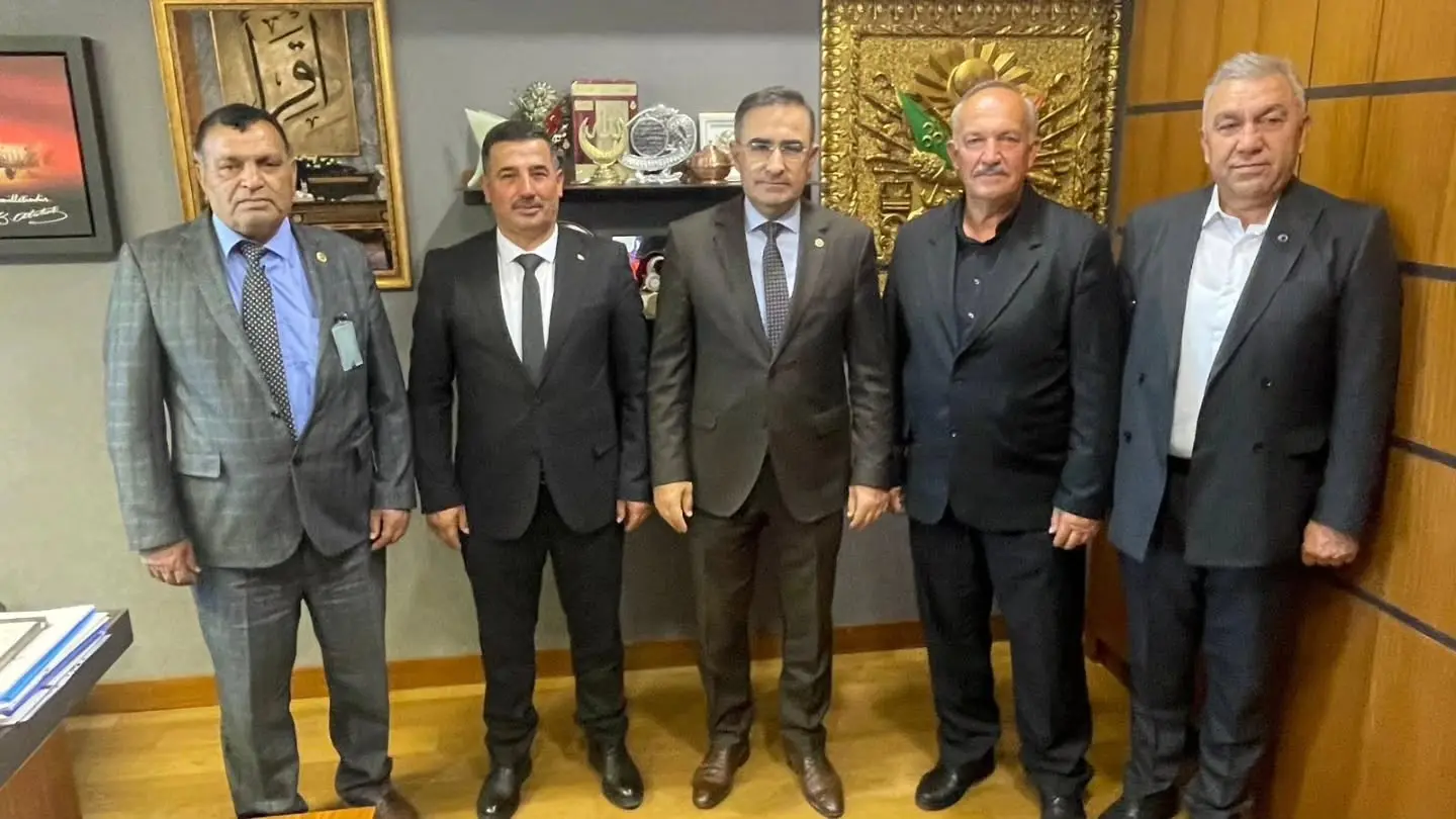 Kızılören'den AK Parti heyeti Meclis'te