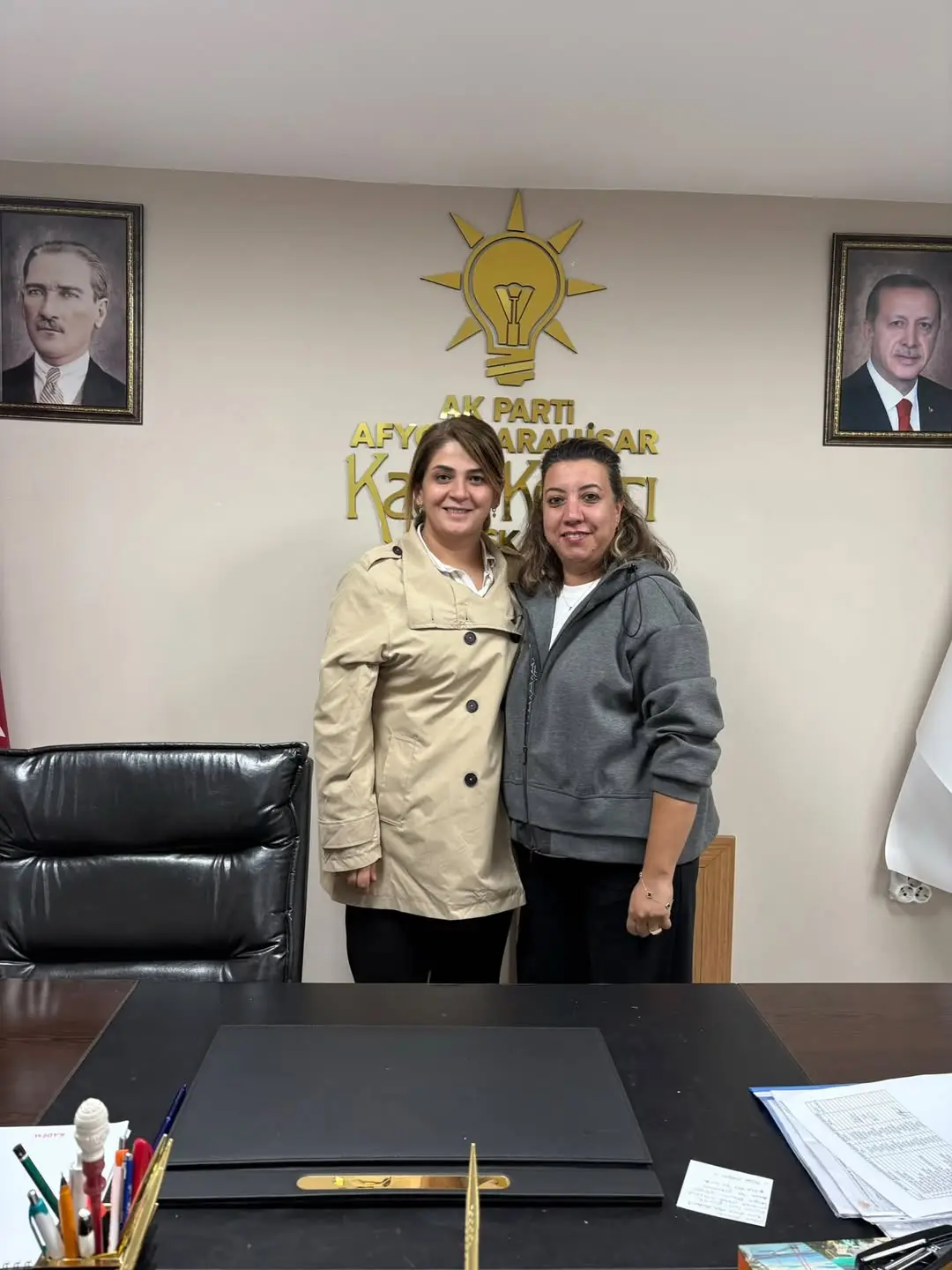 AK Parti Afyonkarahisar İl Kadın Kolları'ndan Fahriye İnanır'a Taziye Ziyareti
