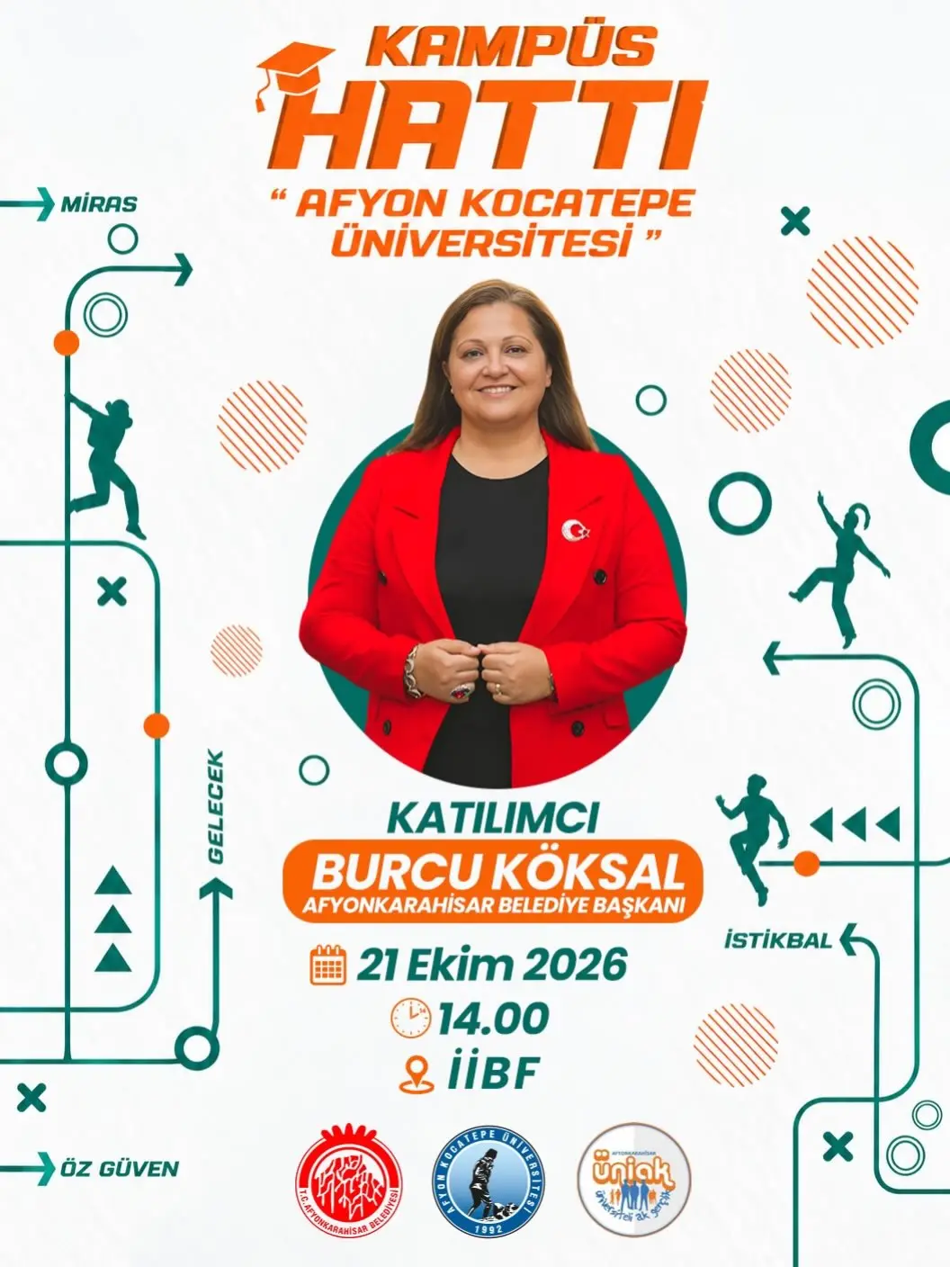 Afyon Kocatepe Üniversitesi Kampüs Hattı Programına Belediye Başkanı Konuk Olacak