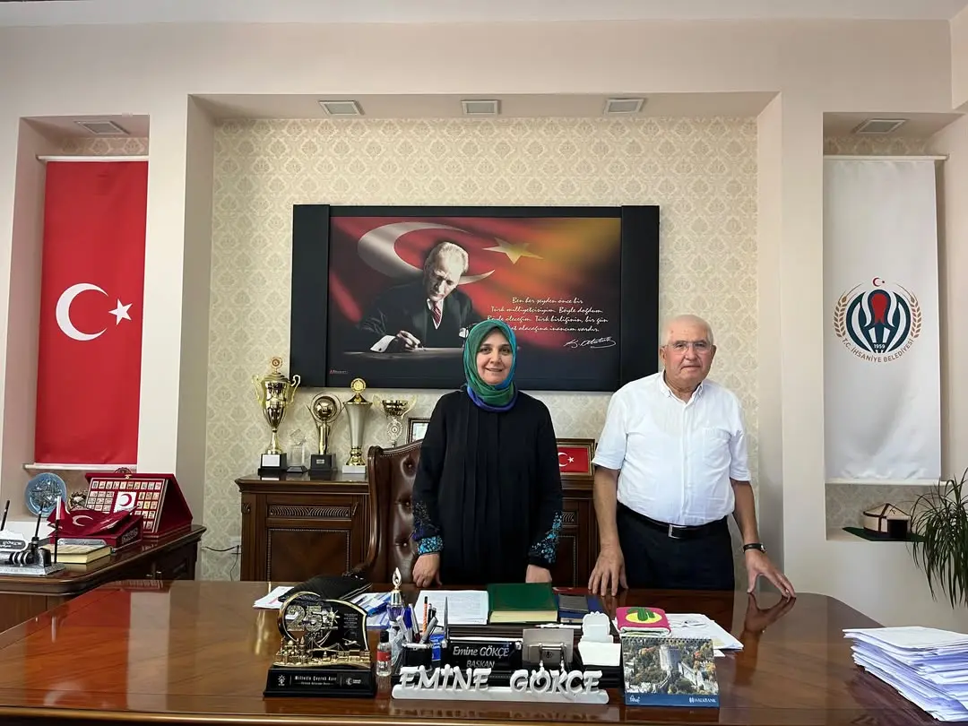 İhsaniye Belediyesi Başkanlar Arasında Samimi Ziyaret