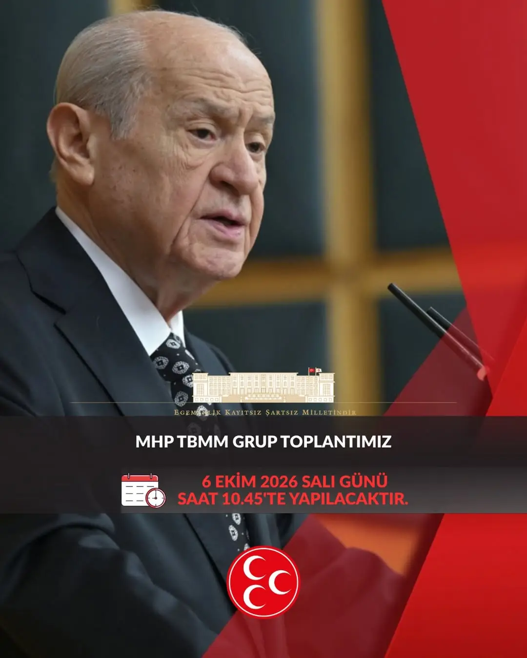 MHP TBMM Grup Toplantısı 06Ekim2026