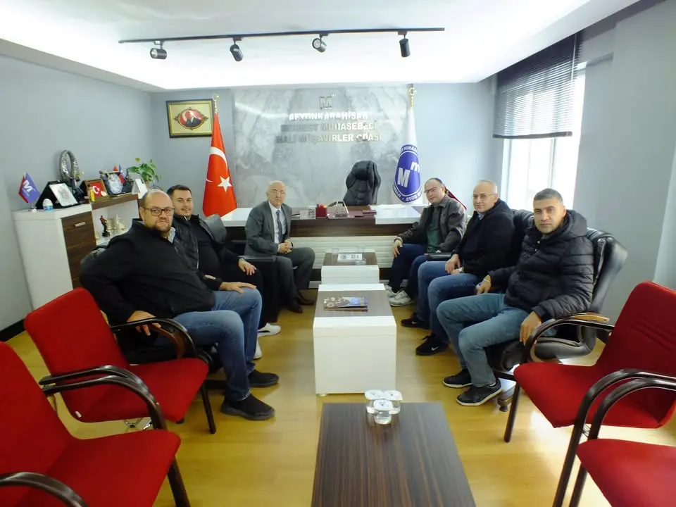 Afyonkarahisar Mali Müşavirler Odası Üyelerinden Oda Başkanına Taziye Ziyareti