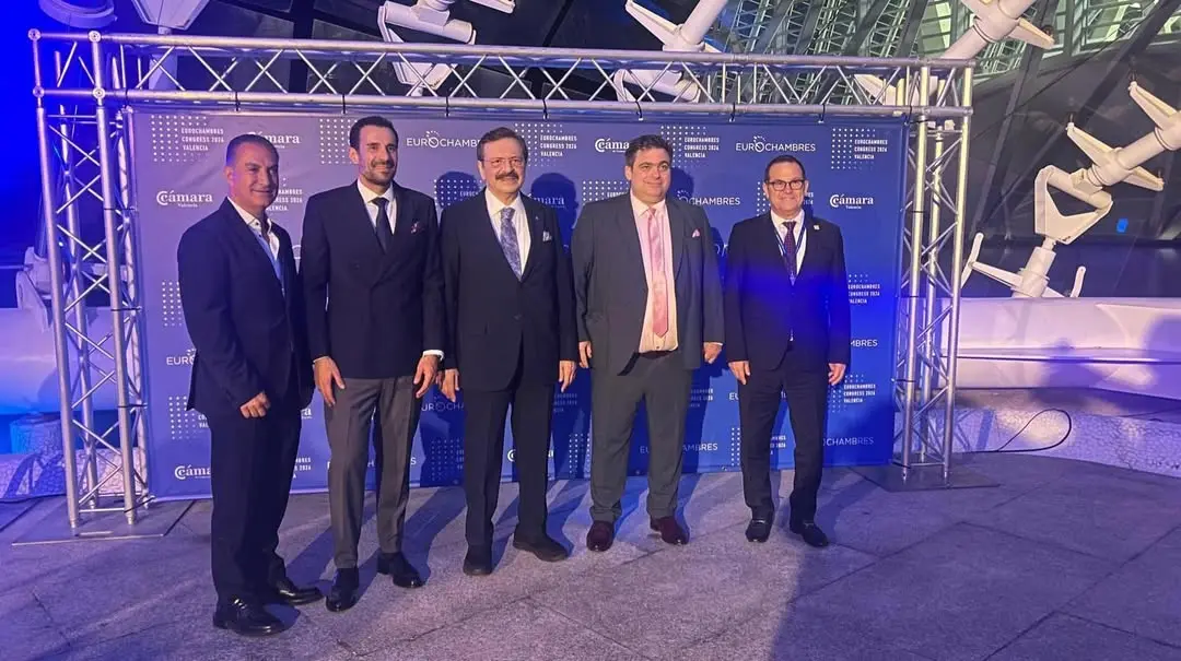 TOBB Başkanı Hisarcıklıoğlu, İspanya Valensiya’da Lefkoşa Ekonomi Forumu'nu Hatırlatan Buluşmada