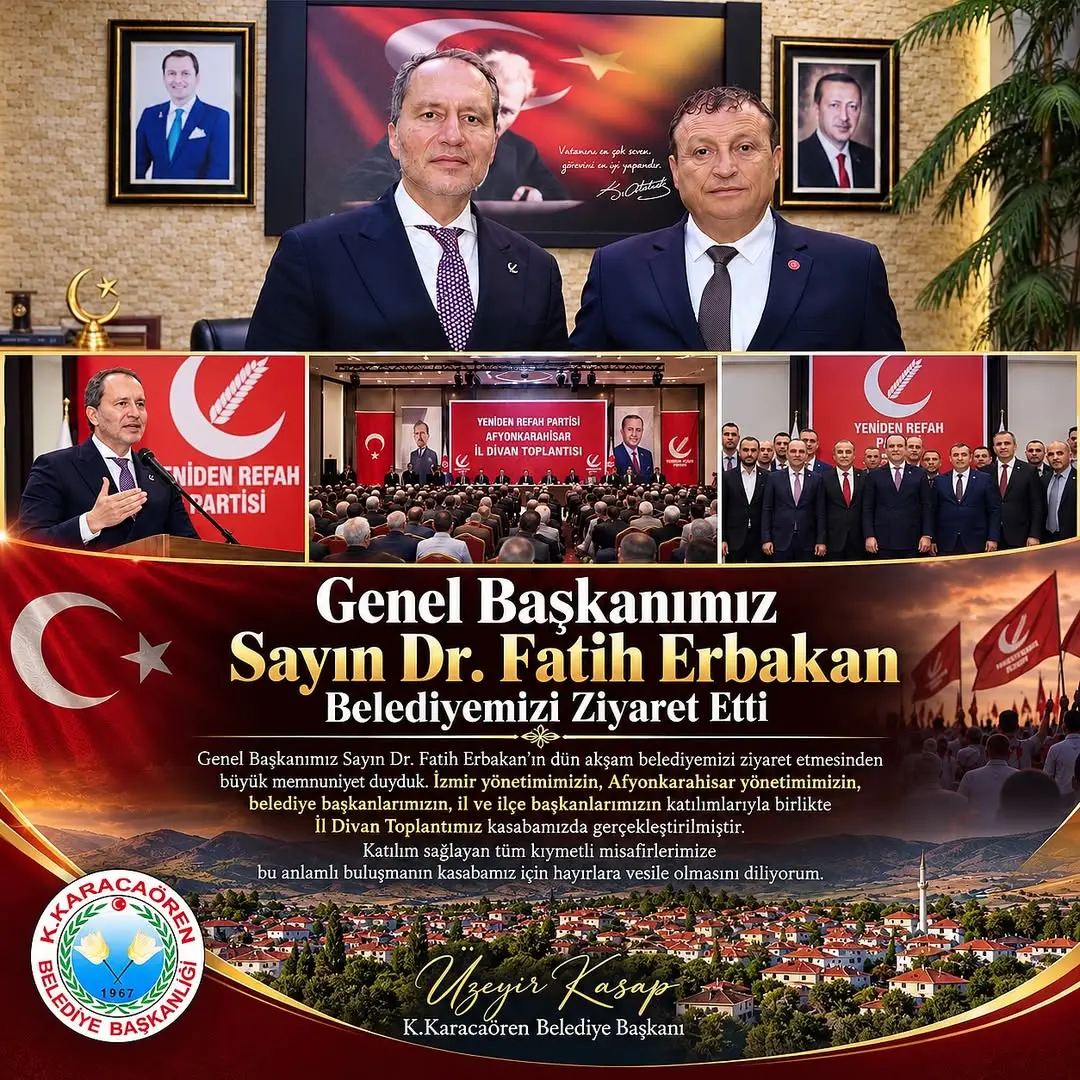 Karamıkkaracaören Belediye Ziyareti ve İl Divan Toplantısı Hakkında Açıklama