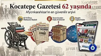 Kocatepe Gazetesi'nin 62. Kuruluş Yıl Dönümü Kutlandı