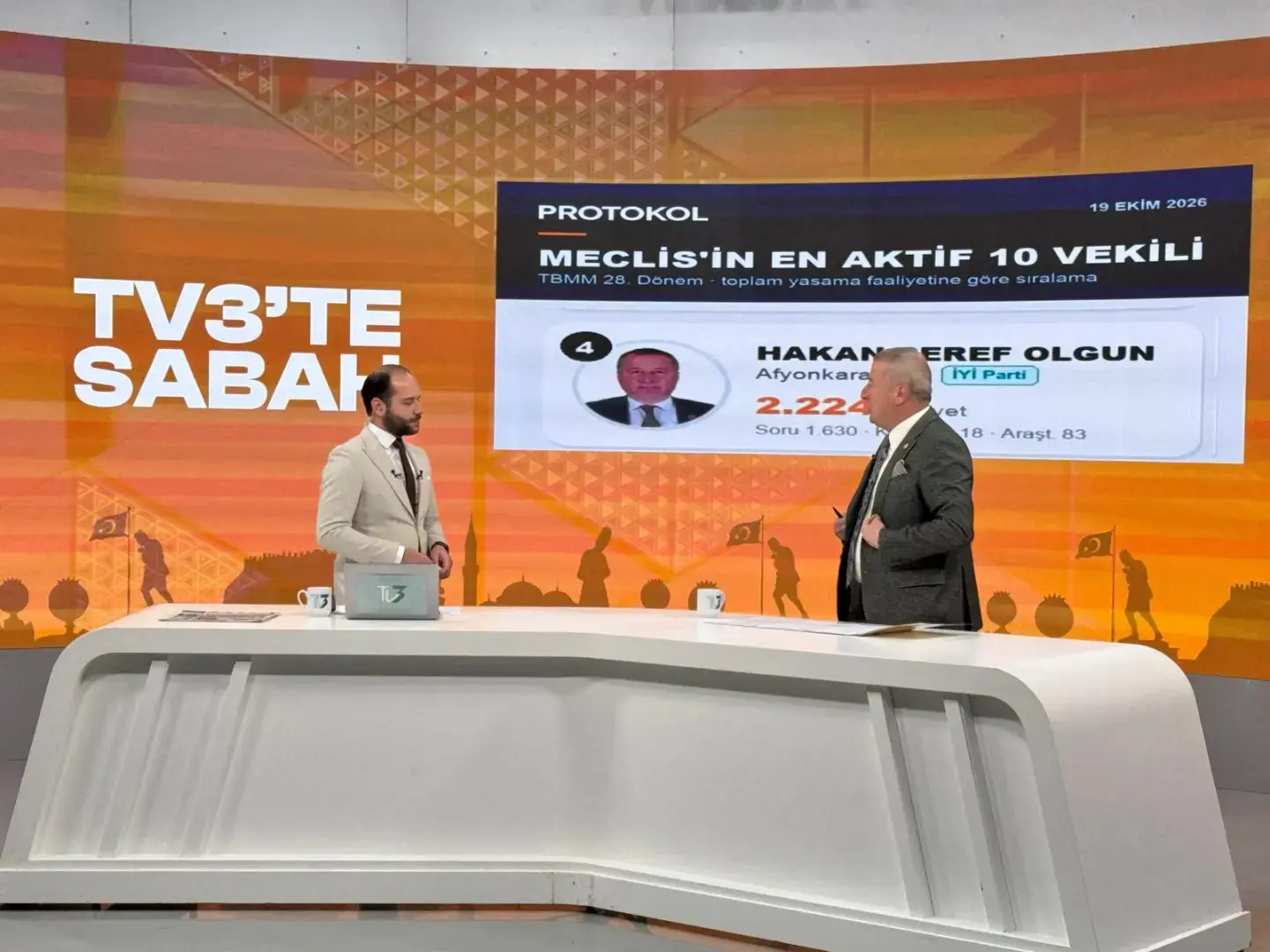 Afyonkarahisar Gündemi TV3'te Tartışıldı