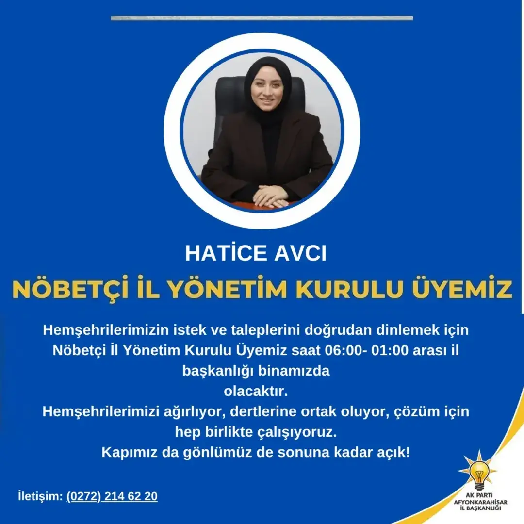 AK Parti Afyonkarahisar İl Başkanlığı'ndan Hemşehrilerle Buluşma