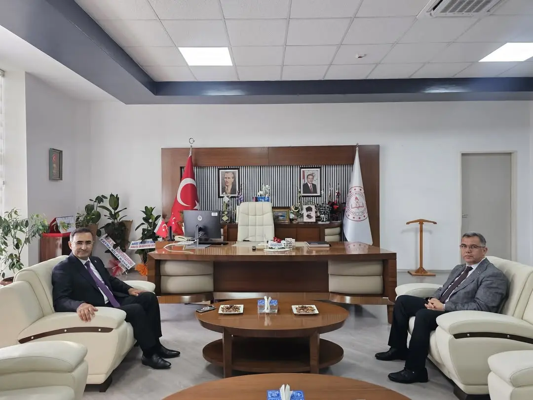 Afyonkarahisar İl Millî Eğitim Müdürü İsmail Altınkaynak'a Hayırlı Olsun Ziyareti