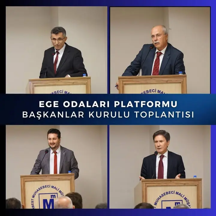 Ege Odaları Platformu Başkanlar Kurulu Toplantısı İzmir'de Gerçekleştirildi
