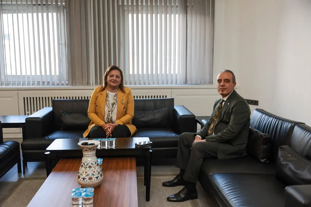 Cumhurbaşkanı Erdoğan'ın Tavsiyesiyle Görev Yeri Değişen İl Emniyet Müdürü Belediyede Ağırlandı