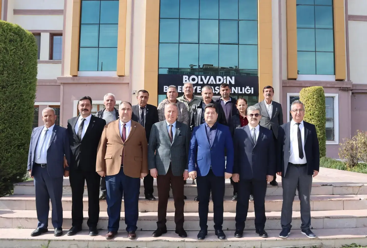 İYİ Parti Bolvadin'de Belediye Başkanı'nı ziyaret etti