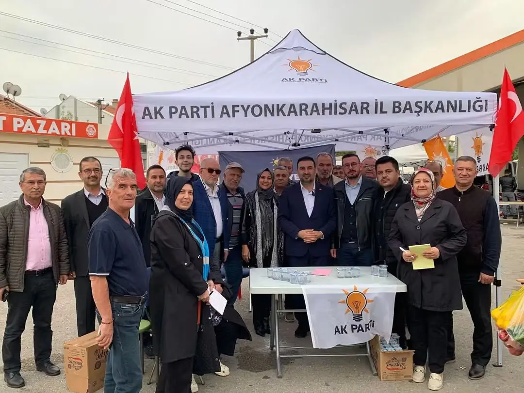 İl Başkanı Kavak'tan Pazarcı Esnafına Ziyaret