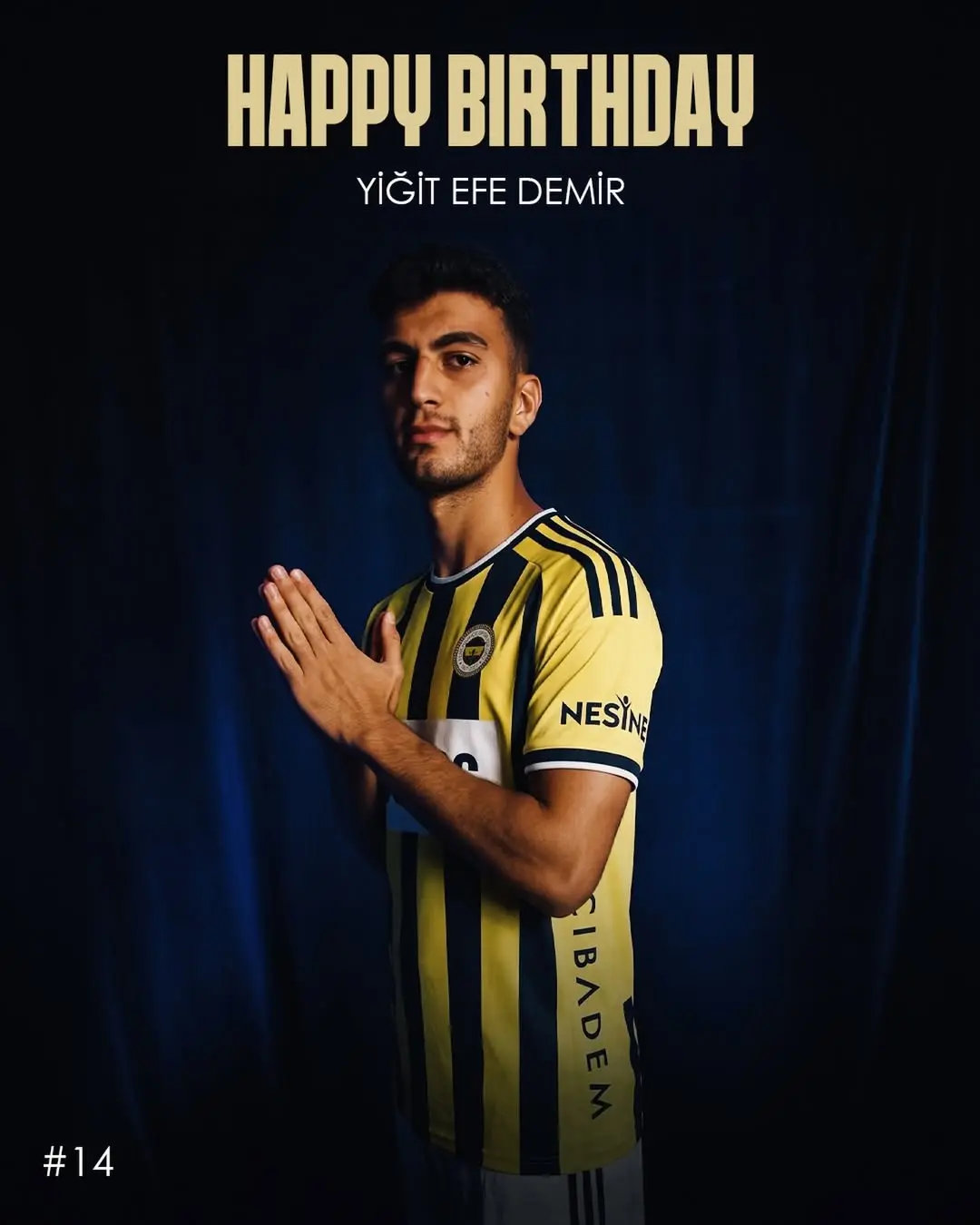 Fenerbahçe Futbol Takımı'nın Genç Yeteneği Yiğit Efe Demir'in Doğum Günü Kutlaması
