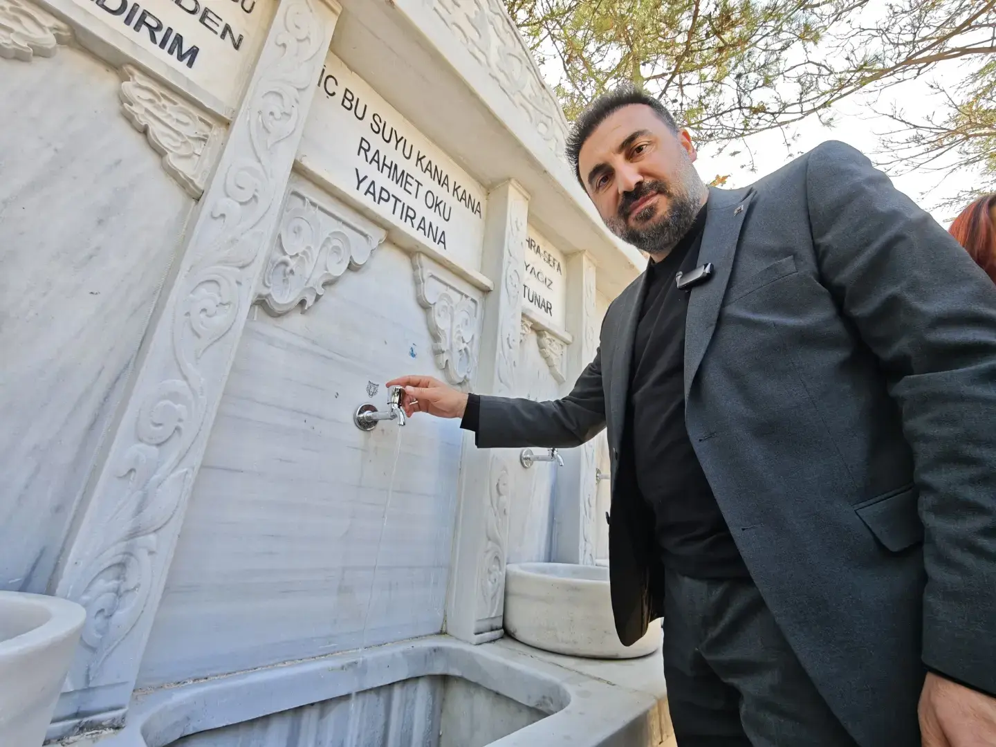 Hayırseverler Tarafından Yaptırılan Çeşme Açıldı