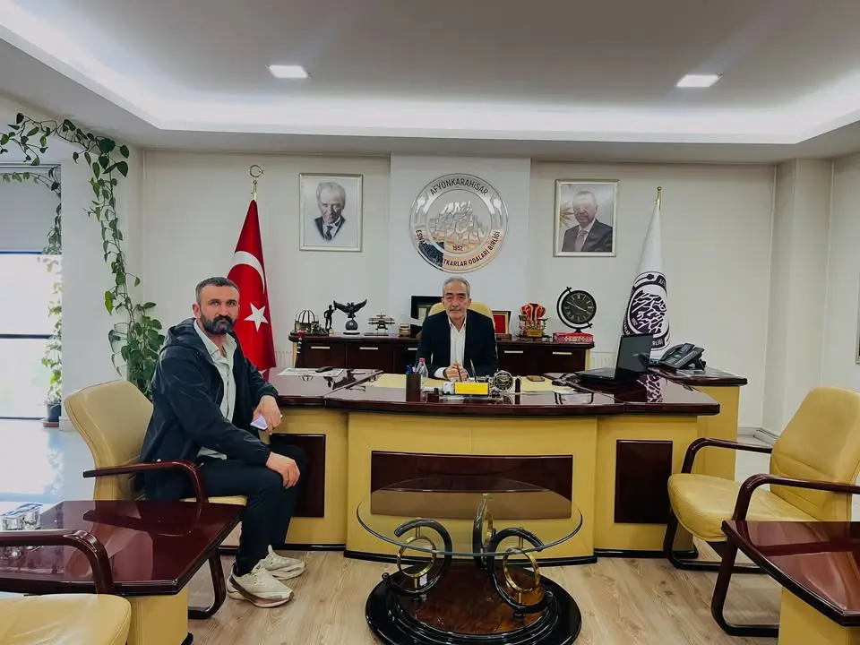 Gökhan Acar, Cengiz Üstün'ü Ziyaret Etti