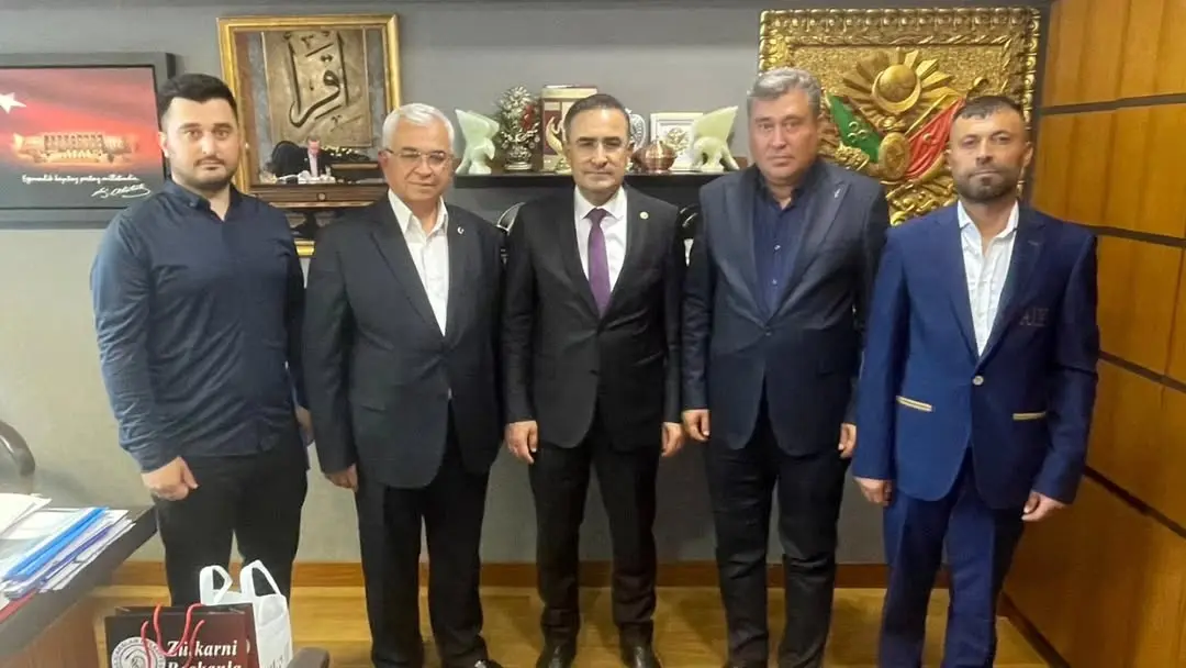 AK Parti Sinanpaşa İlçe Başkanı İsmail Aktürk Ziyareti
