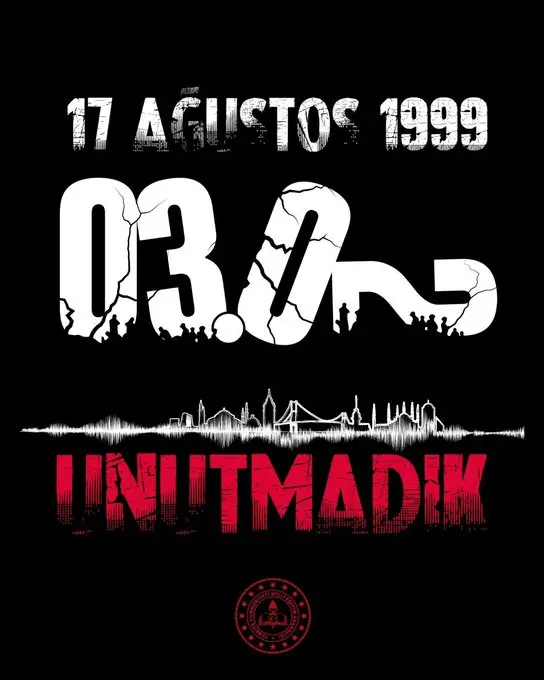 17 Ağustos Marmara Depreminin 22. Yılında Acıları Yeniden Hatırladık