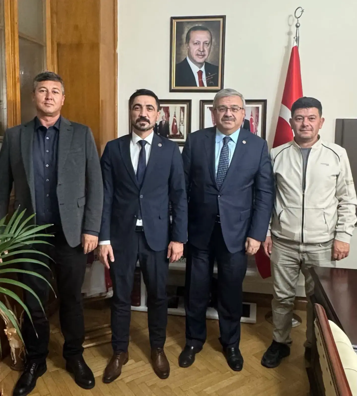 Gazlıgöl Belediyesi'nden TBMM Ziyareti