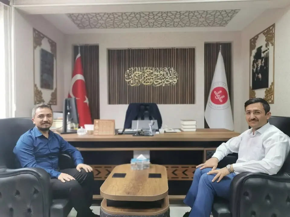 İsmet Attila Ortaokulu Müdüründen İlçe Müftülüğüne Ziyaret