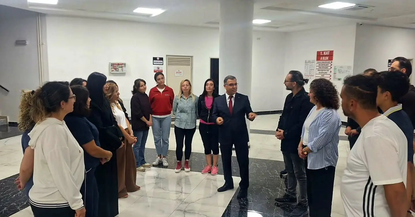 İl Müdürü Altınkaynak, Halk Oyunları Provasını Ziyaret Etti