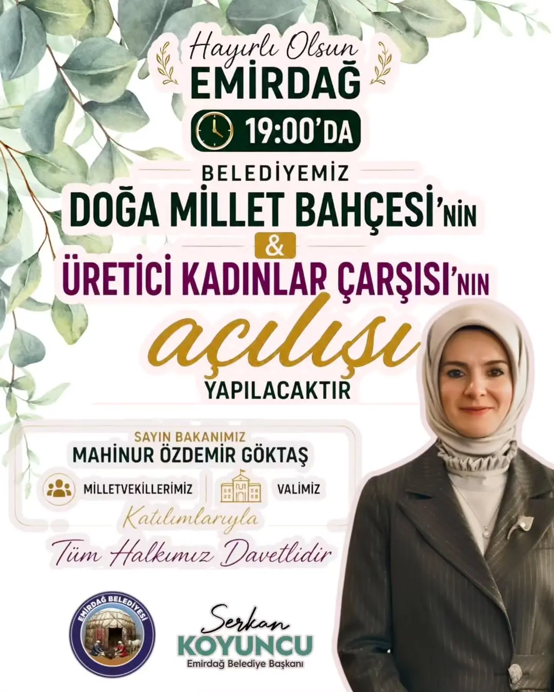 Emirdağ'a Yeni Bir Açılış: Doğa Millet Bahçesi ve Üretici Kadınlar Çarşısı
