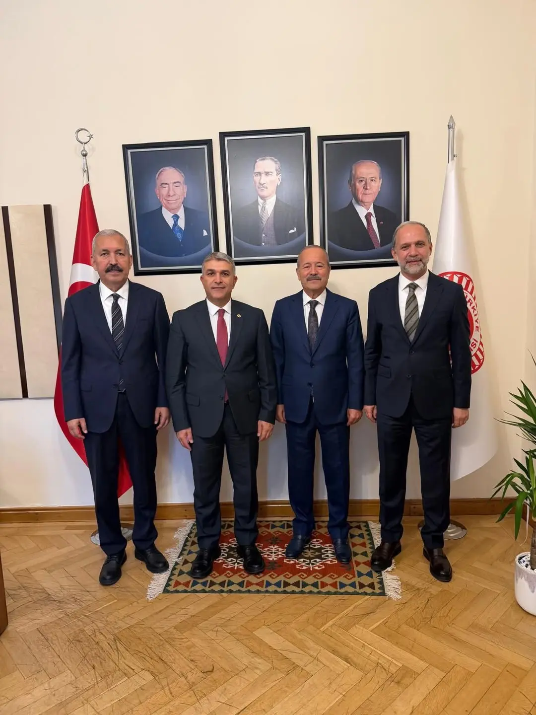 TBMM İdare Amirliği Görevlileri AK Parti Hatay Milletvekillerini Ağırladı