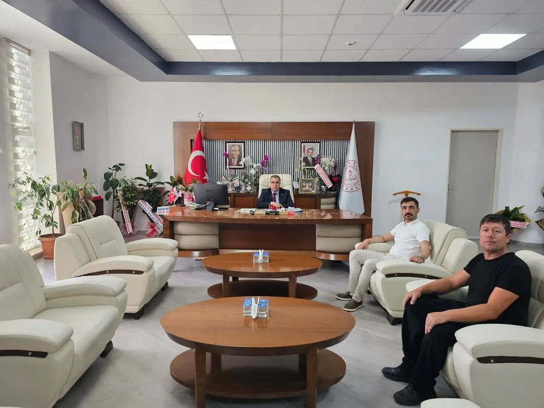 İl Milli Eğitim Müdürümüz İsmail Altınkaynak’a Ziyaretler Devam Ediyor
