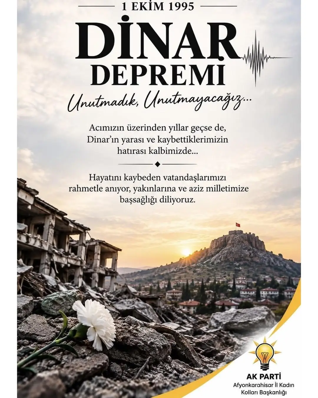 1 Ekim 1995 Dinar Depremi: Unutulmayan Bir Acı