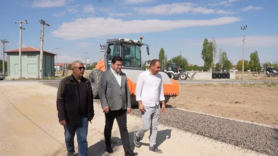 Kırkgöz Mahallesi'nde Yol Çalışması Başladı