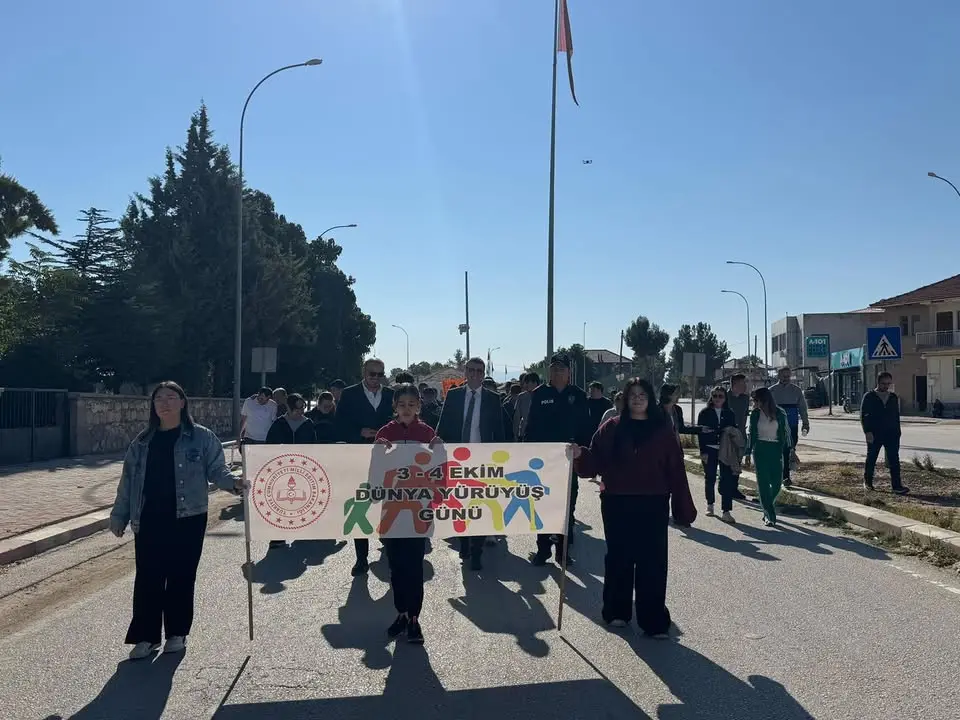 Evciler'de Dünya Yürüyüş Günü Etkinliği Gerçekleştirildi