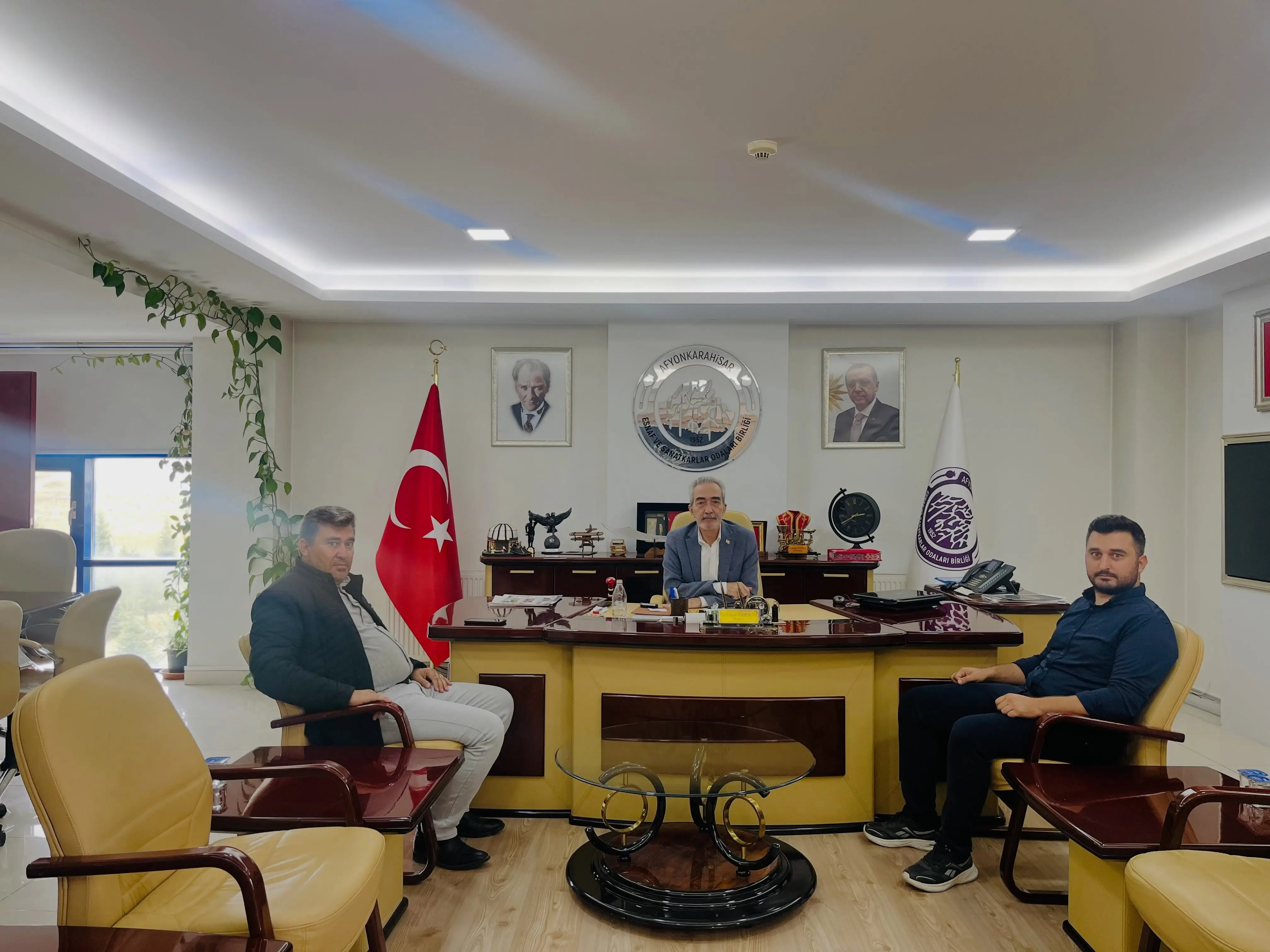 Şoför esnafından hayırlı olsun ziyareti